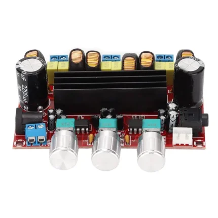 ماژول آمپلی فایر 3 کانال xh-m139 دارای 2 استریو 50 واتی به همراه ساب ووفر 100 واتی کامپوننتور