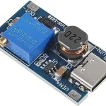 ماژول افزاینده MT3608 با سوکت TYPE-C