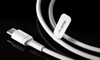 کابل شارژ و دیتا Type-c به Type-c برند هادرون مدل HTC-C-C01 کامپوننتور